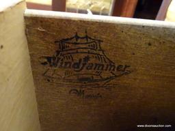 (BOFF) WINDJAMMER BY MALIN FRENCH AMERICAN 2 PC. DESK; INCLUDES KNEE HOLE & CORNER PIECE. FOUR
