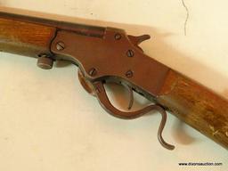 (OFFICE) STEVEN'S 22 SINGLE SHOT MARKSMAN LONG RIFLE WITH ORIGINAL BUMP STOCK.