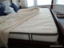 (MBED) KING BOX SPRING AND MATTRESS; KING SIZE BOX SPRING AND MATTRESS SOLD BY CLASSIC DESIGNS (DOES