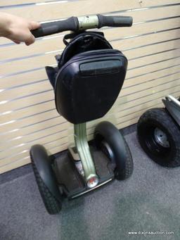 SEGWAY I2 PERSONAL TRANSPORTER; SAGE COLORED, I2 MODEL IS FOR SIDEWALKS AND CAN TRAVEL UP TO 24