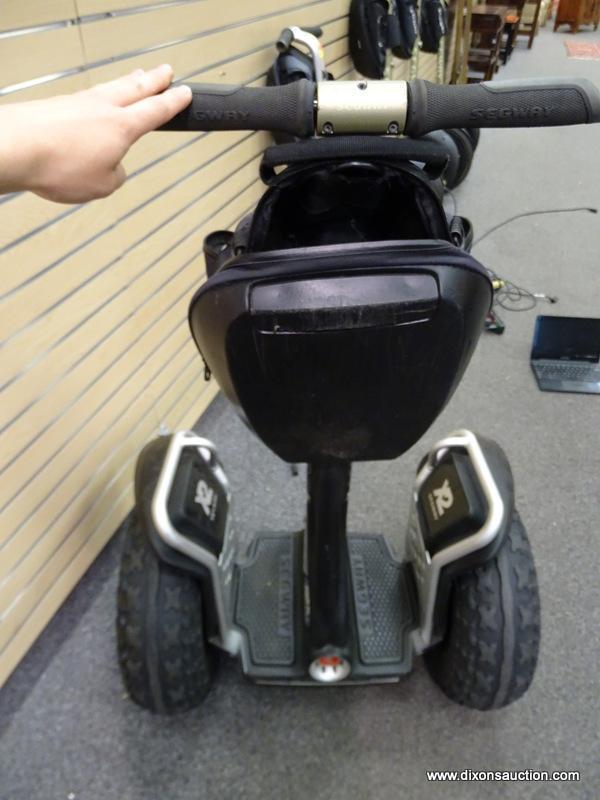 SEGWAY X2 PERSONAL TRANSPORTER; BLACK COLORED, X2 MODEL IS FOR OFF-ROAD USE AND CAN TRAVEL UP TO 12