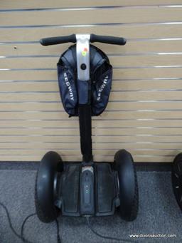 SEGWAY X2 PERSONAL TRANSPORTER; BLACK COLORED, X2 MODEL IS FOR SIDEWALKS AND CAN TRAVEL UP TO 12
