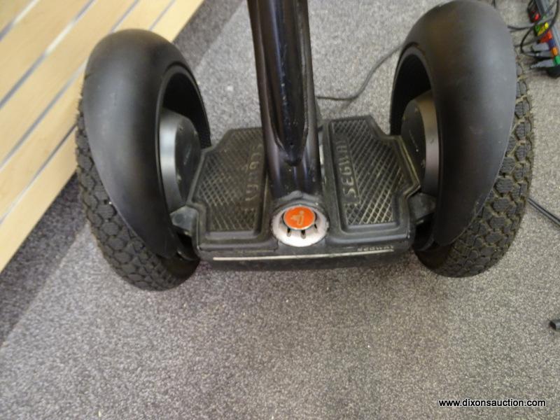 SEGWAY X2 PERSONAL TRANSPORTER; BLACK COLORED, X2 MODEL IS FOR SIDEWALKS AND CAN TRAVEL UP TO 12