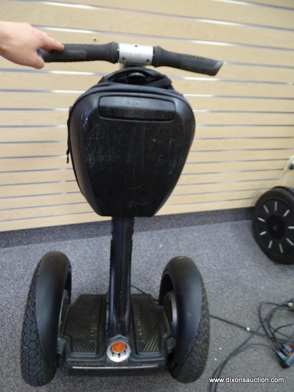 SEGWAY X2 PERSONAL TRANSPORTER; BLACK COLORED, X2 MODEL IS FOR SIDEWALKS AND CAN TRAVEL UP TO 12