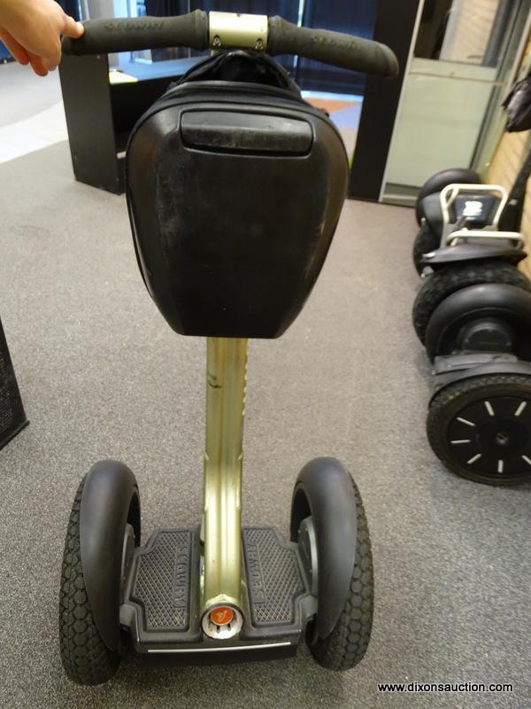 SEGWAY I2 PERSONAL TRANSPORTER; SAGE COLORED, I2 MODEL IS FOR SIDEWALKS AND CAN TRAVEL UP TO 24