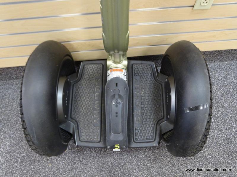 SEGWAY I2 PERSONAL TRANSPORTER; SAGE COLORED, I2 MODEL IS FOR SIDEWALKS AND CAN TRAVEL UP TO 24