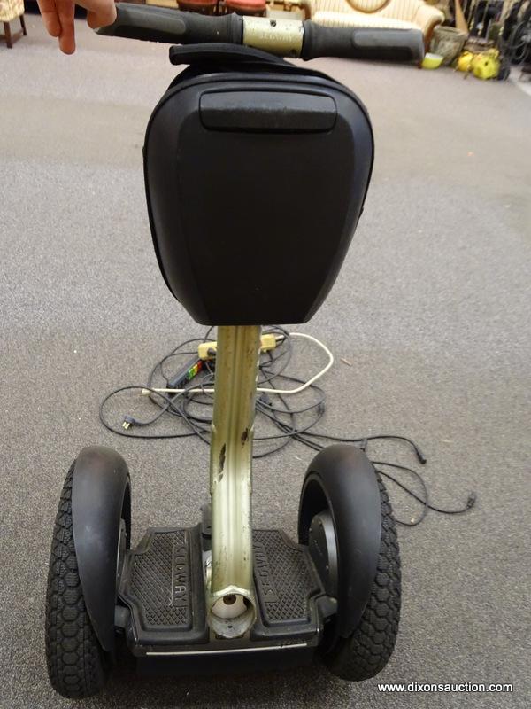 SEGWAY I2 PERSONAL TRANSPORTER; SAGE COLORED, I2 MODEL IS FOR SIDEWALKS AND CAN TRAVEL UP TO 24