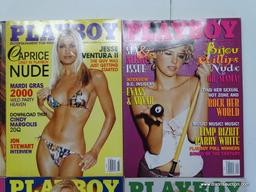 2000 PLAYBOY MAGAZINES; ALL 12 EDITIONS FROM THE 2000 PLAYBOY COLLECTION.