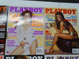 2002 PLAYBOY MAGAZINES; 10 PIECE LOT OF 2002 PLAYBOY MAGAZINES TO INCLUDE EVERY MONTH BUT JANUARY