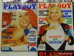 2002 PLAYBOY MAGAZINES; 10 PIECE LOT OF 2002 PLAYBOY MAGAZINES TO INCLUDE EVERY MONTH BUT JANUARY