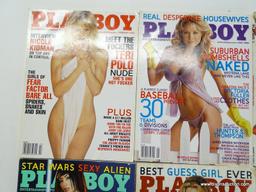 2005 PLAYBOY MAGAZINES; 10 PIECE LOT OF 2005 PLAYBOY MAGAZINES TO INCLUDE EVERY MONTH BUT JANUARY,