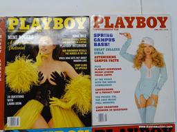 1993 PLAYBOY MAGAZINES; ALL 12 EDITIONS FROM THE 1993 PLAYBOY COLLECTION.