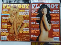 2004 PLAYBOY MAGAZINES; 10 PIECE LOT OF 2004 50TH ANNIVERSARY PLAYBOY MAGAZINES TO INCLUDE EVERY