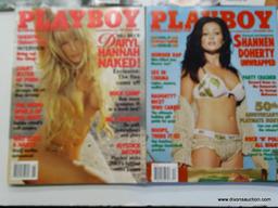 2003 PLAYBOY MAGAZINES; 8 PIECE LOT OF 2003 PLAYBOY MAGAZINES TO INCLUDE EVERY MONTH BUT JANUARY,