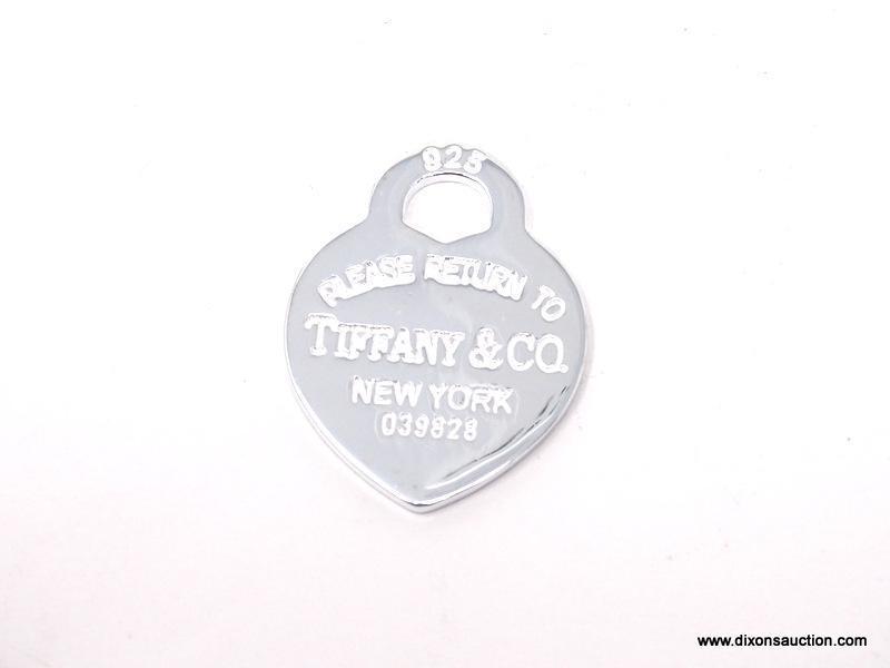 .925 STERLING SILVER LADIES TIFFANY & CO LUGGAGE TAG