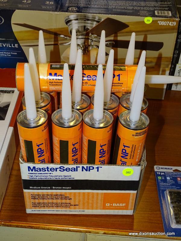 (R1) LOT OF MASTERSEAL POLYURETHANE SEALANT; 13 TUBES OF MASTERSEAL NP1 10.1 FL OZ SEALANT. MEDIUM