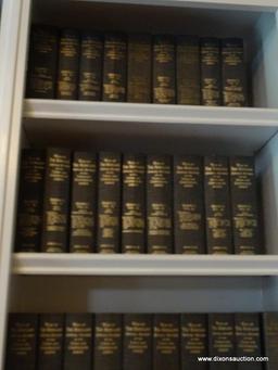 (LIBRARY) 13 SHELVES OF 1 SERIES OF CIVIL WAR BOOKS; 53+ ( HAS SOME DUPLICATES) VOLUMES OF SERIES 1