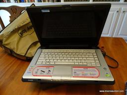 (LIBRARY) LAPTOP AND PRINTER; TOSHIBA SATELLITE A215-S4807 LAPTOP WITH WINDOWS VISTA, BUILT IN