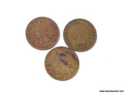 3-1909 INDIAN CENTS