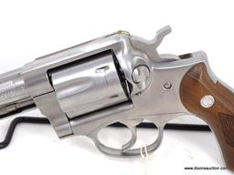 RUGER SPEED SIX .357 MAGNUM CAL SNUB-NOSE REVOLVER. SERIAL # 159-71415. COMES WITH A BLACK LEATHER