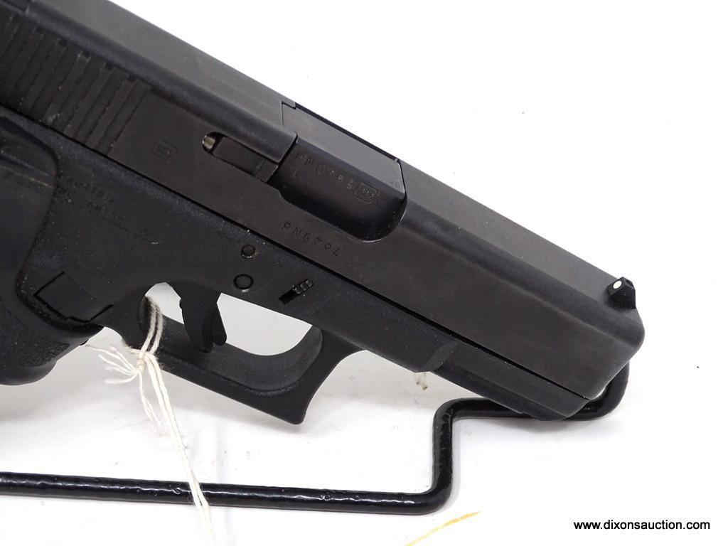 GLOCK G23 MID-SIZE .40 S&W. 4.02 IN BARREL LENGTH. SERIAL #PNG794. COMES WITH CRIMSON TRACE LG-417