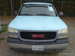 2005 GMC SIERRA PICKUP TRUCK. 279,325 MILES. RACK ON TOP AND 3 HEAVY DUTY STEEL TOOL BOXES IN BACK.