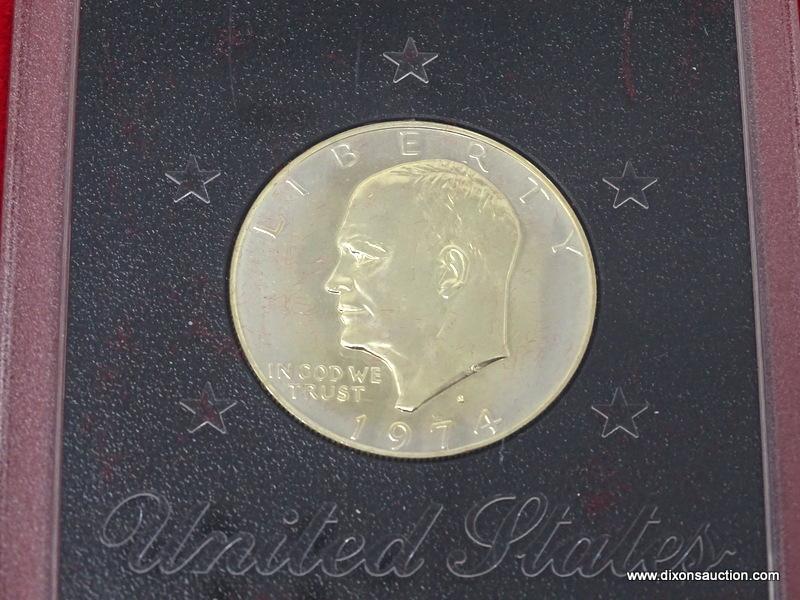 1974-S 40% SILVER PROOF IKE DOLLAR