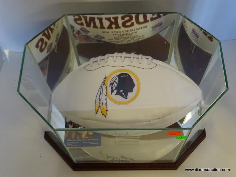 WASHINGTON REDSKINS SIGNED SUPERBOWL PROMOTIONAL FOOTBALL; SIGNED BY ART MONK (NFL HALL OF FAMER).