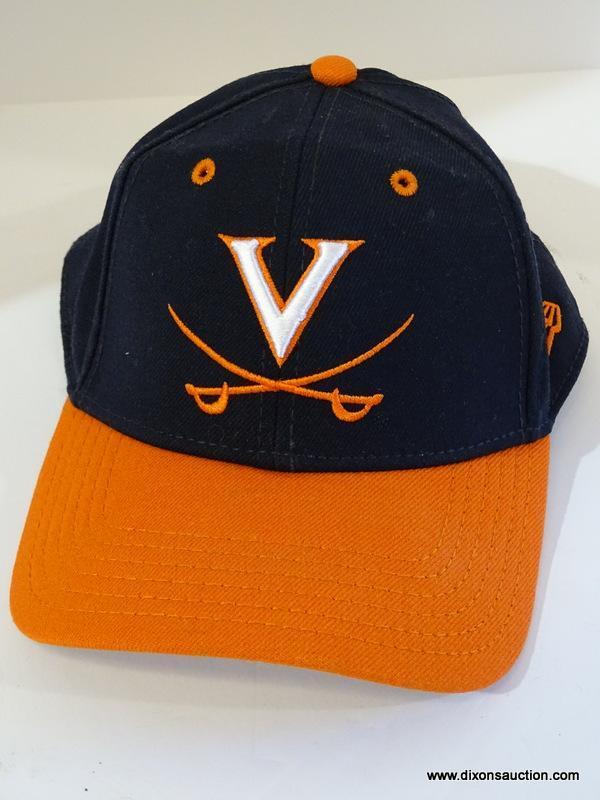 UVA BALL CAP; UNIVERSITY OF VIRGINIA BALL CAP. WRAPPED IN PLASTIC.