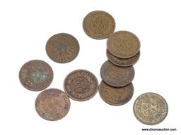 10 INDIAN CENTS.