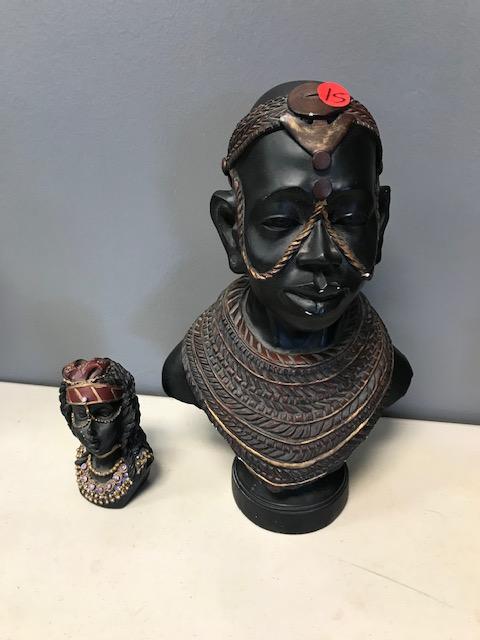 DECORATIVE BUSTS - SOME DAMAGE