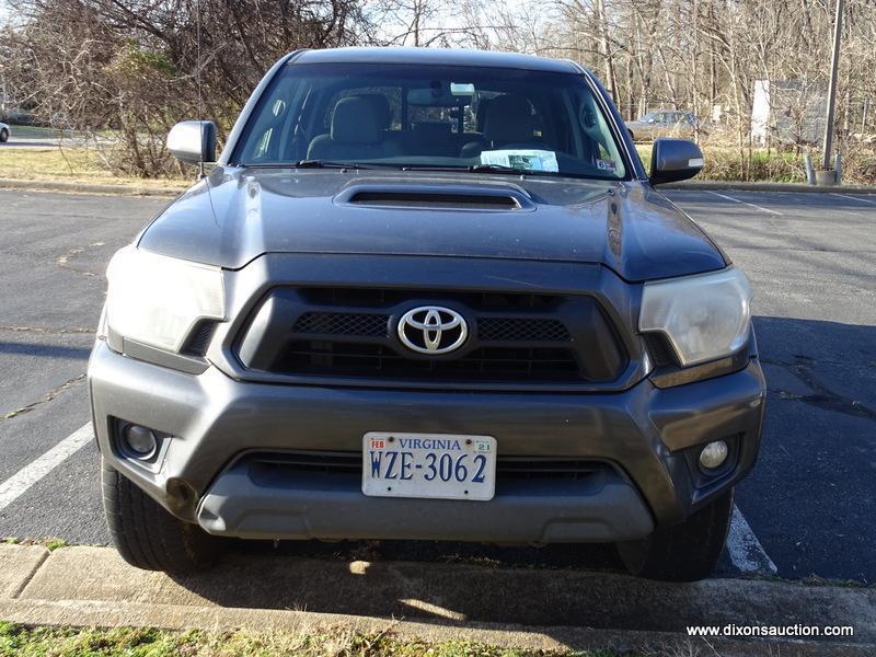 2012 TOYOTA TACOMA 4X4 PICKUP TRUCK. MILEAGE IS APPROX. 251,425. VERY GOOD CONDITION, CLEAN