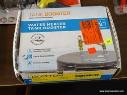 TANK BOOSTER WATER HEATER TANK BOOSTER; INCREASES USABLE HOT WATER CAPACITY, PREVENTS SCALDING, AND