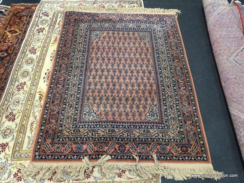 KARASTAN MACHINE MADE RUG. MIR. MEASURES 4'4" X 5'8".