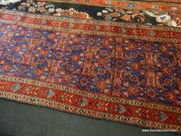 IRAN FABRESE RUG. MEASURES 3'4" X 9'10"