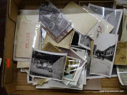 TRAY LOT OF VINTAGE PHOTOGRAPHS