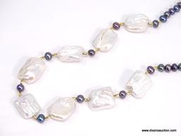 .925 SILVER CLASP PEARL NECKLACE