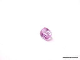 4.40 CT CUSHION CUT SRI LANKA MORGANITE. 10X7X5 GIR CERT.