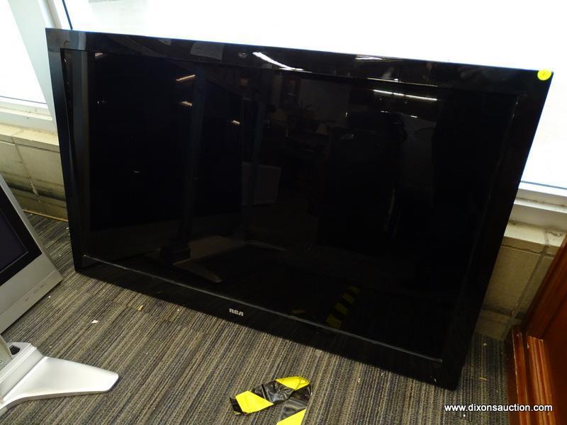 RCA 46" FLATSCREEN LCD HDTV. HAS POWER CORD. ITEM IS SOLD AS IS WHERE IS WITH NO WARRANTY OR