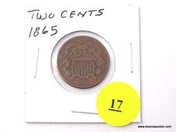 1865 TWO CENTS