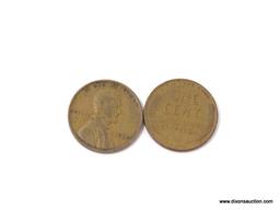 Wheat Cents - 1 roll (50) - 1930's