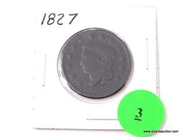 1827 Large Cent