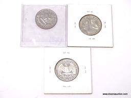 1972-S, 1976-S, 1979-S PROOF WASHINGTON QUARTERS