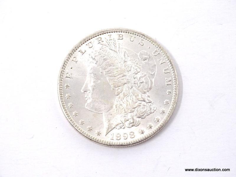 1898-O GEM UNCIRCULATED MORGAN SILVER DOLLAR