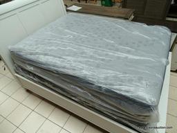 12" QUEEN SIZE MATTRESS IN PLASTIC. ITEM IS SOLD AS IS WHERE IS WITH NO GUARANTEES OR WARRANTY. NO