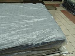 12" QUEEN SIZE MATTRESS IN PLASTIC. ITEM IS SOLD AS IS WHERE IS WITH NO GUARANTEES OR WARRANTY. NO