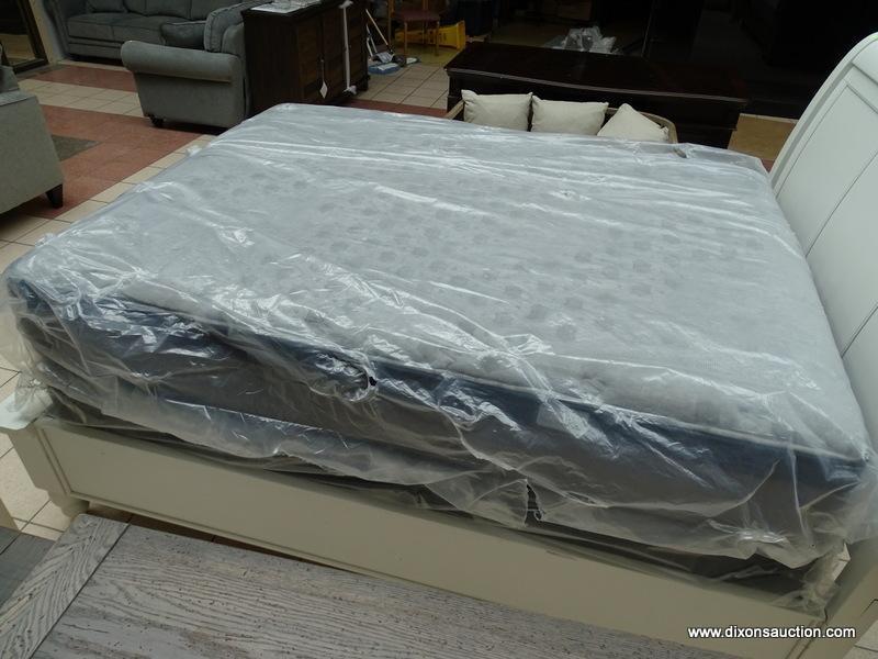 12" QUEEN SIZE MATTRESS IN PLASTIC. ITEM IS SOLD AS IS WHERE IS WITH NO GUARANTEES OR WARRANTY. NO