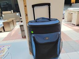 ROLLING COOLER WITH HANDLE - USED CONDITION