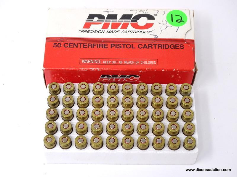 BOX OF 50 PMC .380 AUTO 90GR.