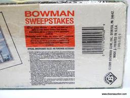 BOWMAN 1989 BASEBALL CARDS COMPLETE SET 484 CARDS IN ORGINAL PLASTIC. ITEM IS SOLD AS IS WHERE IS